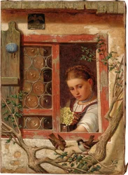 Chica en la ventana